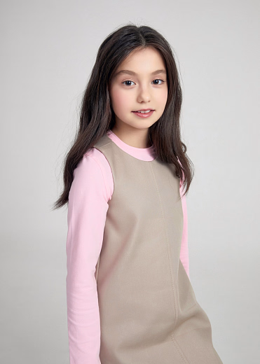 Лонгслив розового цвета от бренда NOT A TOY