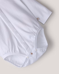 Набор боди с воротником розового и белого цвета от бренда Anna Leon