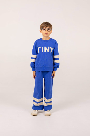 Штаны BLUE STRIPES LOGO от бренда Tinycottons