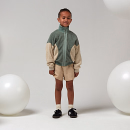 Бомбер JUNGLE CAT Iceberg green White gap grey от бренда Gosoaky