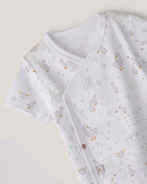 Набор боди кимоно 3 шт в розовом цвете и с принтом от бренда Anna Leon