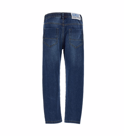 Джинсы синие на завязках от бренда Original Marines