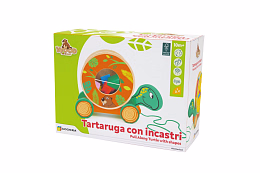 Каталка на веревочке - сортер Черепаха от бренда SEVI