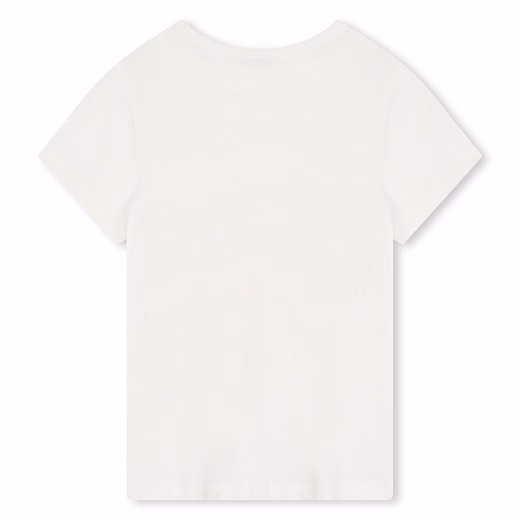 Футболка с цветной надписью от бренда SONIA RYKIEL Белый