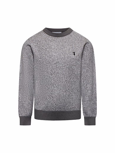 Джемпер меланж от бренда Trussardi