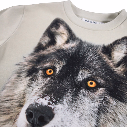 Лонгслив Rollo Two Wolves от бренда MOLO
