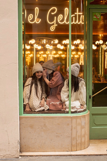 Платье Kana Cream от бренда C'ERA UNA VOLTA