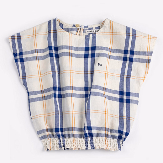 Блузка Fun Tartan от бренда Bobo Choses