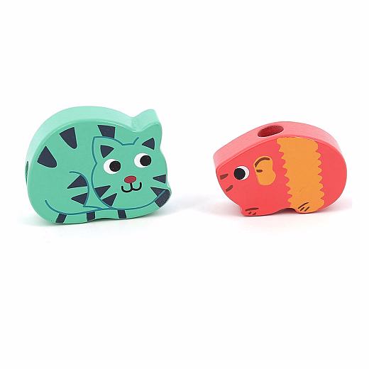 Мозайка-бусы Животный мир от бренда Vilac