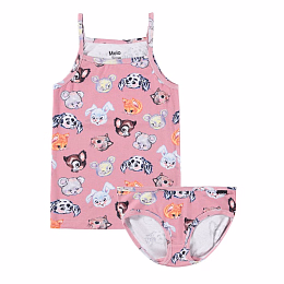 Трусы и майка Janice Set Itty Bitty Blush от бренда MOLO