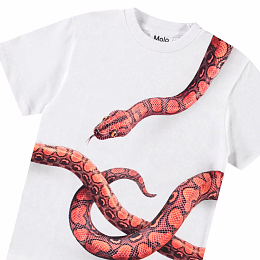 Футболка Rubin Red Snake от бренда MOLO Белый