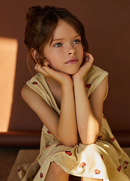 Платье Apple Print от бренда Sproet & Sprout