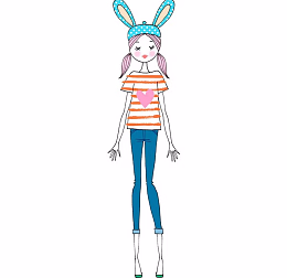 Пенал с двумя отделениями Зайчики от бренда MiquelRius