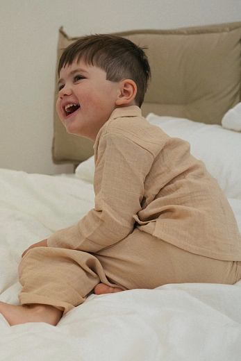 Рубашка и штаны PJM Beige от бренда GNGA