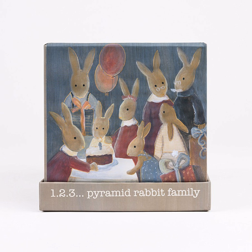 Кубики со счетом "Семья кроликов" от бренда Egmont Toys