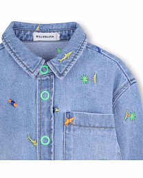 Рубашка DOUBLE STONE+BLEACH от бренда Billieblush