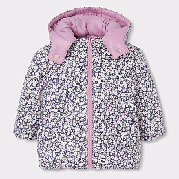 Куртка двусторонняя Pink Flora print от бренда Boboli