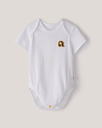 Набор боди в рубчик с коротким рукавом от бренда Anna Leon