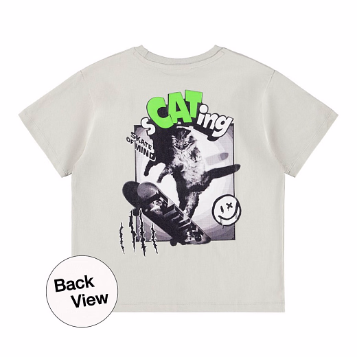 Футболка Riley sCATing от бренда MOLO Серый