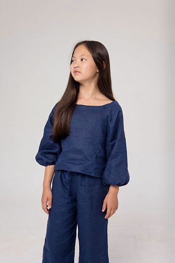 Костюм LINEN Navy от бренда Liqlo