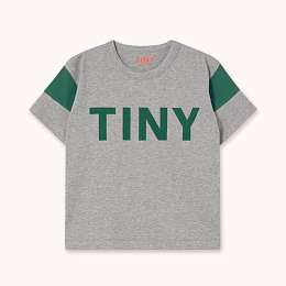 Футболка COLOR BLOCK от бренда Tinycottons Серый