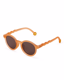 Очки KIDS Oval Sunglasses-Citrus Garden-Grapefruit Pink от бренда Olivio and Co
