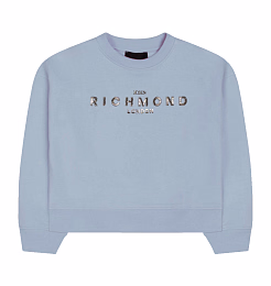 Свитшот голубого цвета от бренда JOHN RICHMOND