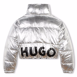 Куртка укороченная двусторонняя Monogram от бренда HUGO