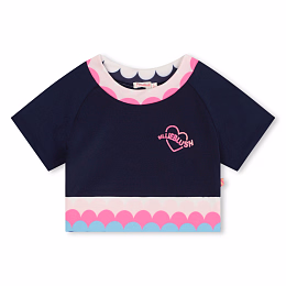 Футболка Navy от бренда Billieblush Темно-синий