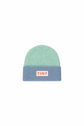 Шапка Colour Block Blue от бренда Tinycottons