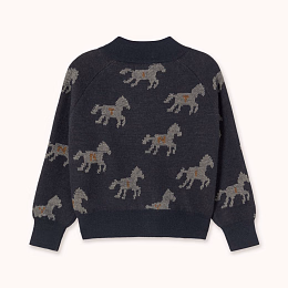 Кардиган HORSES от бренда Tinycottons