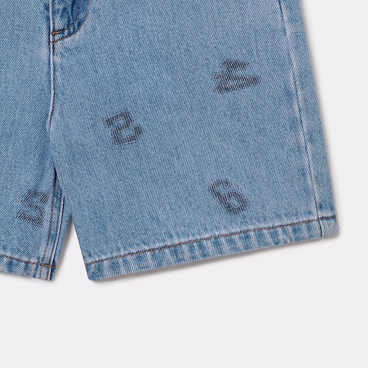 Шорты Numbers Print от бренда Stella McCartney kids
