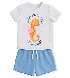 Пижама SEAHORSE BRIGHT WHITE от бренда Original Marines