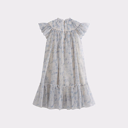 Платье Marisol Blue Flower от бренда C'ERA UNA VOLTA