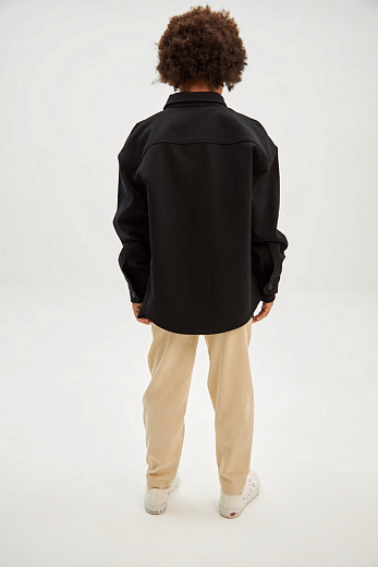 Рубашка DENIM Black от бренда Liqlo