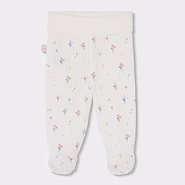 Комплект floral print: боди, распашонка, ползунки и шапка от бренда Boboli