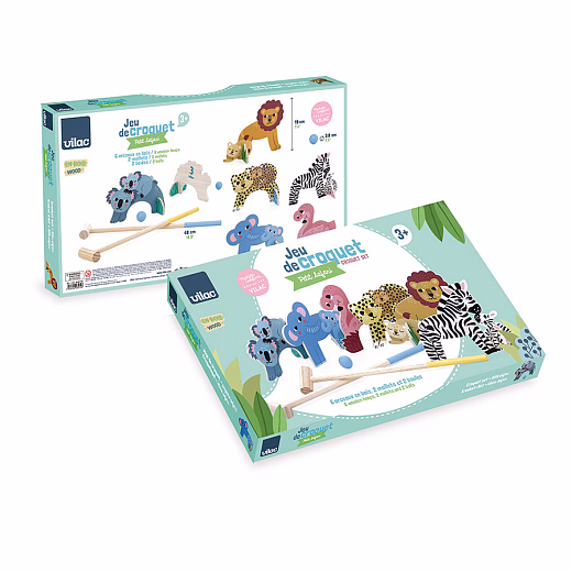 Деревянный крокет Мать и дитя от бренда Vilac