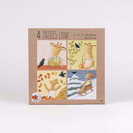 Пазл "Жираф Леони" от бренда Egmont Toys
