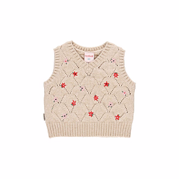 Жилетка Floral embroidery от бренда Boboli