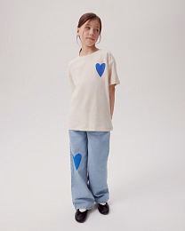 Джинсы Blue Heart от бренда CHOOCHOO