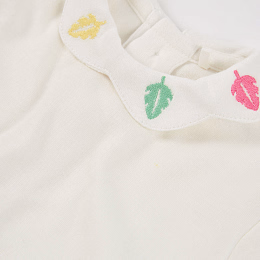 Лонгслив Embroidery Leaves и штаны от бренда Boboli
