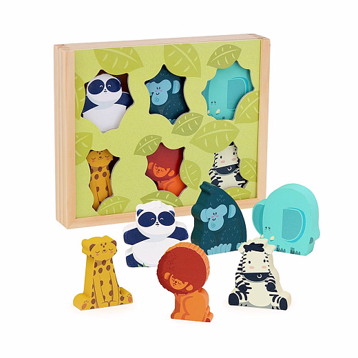 Игровой набор Джунгли от бренда Vilac