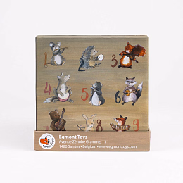 Кубики со счетом "Музыканты" от бренда Egmont Toys