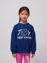 Свитшот Navy Smiling от бренда Bobo Choses