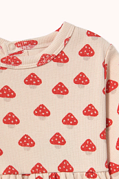 Платье Mini Mushrooms от бренда Tinycottons