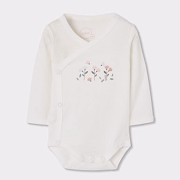 Комплект floral print: боди, распашонка, ползунки и шапка от бренда Boboli