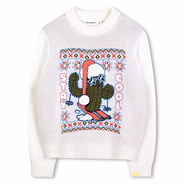 Джемпер с принтом кактуса от бренда Billieblush