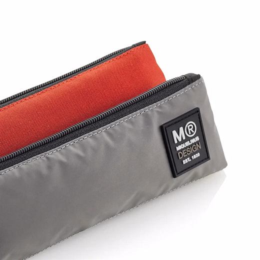 Пенал с тремя отделениями Трехцветный черный от бренда MiquelRius