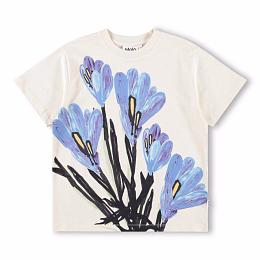 Футболка Rodney Blue Flora от бренда MOLO Молочный