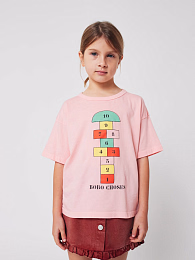 Футболка Hopscotch от бренда Bobo Choses Розовый